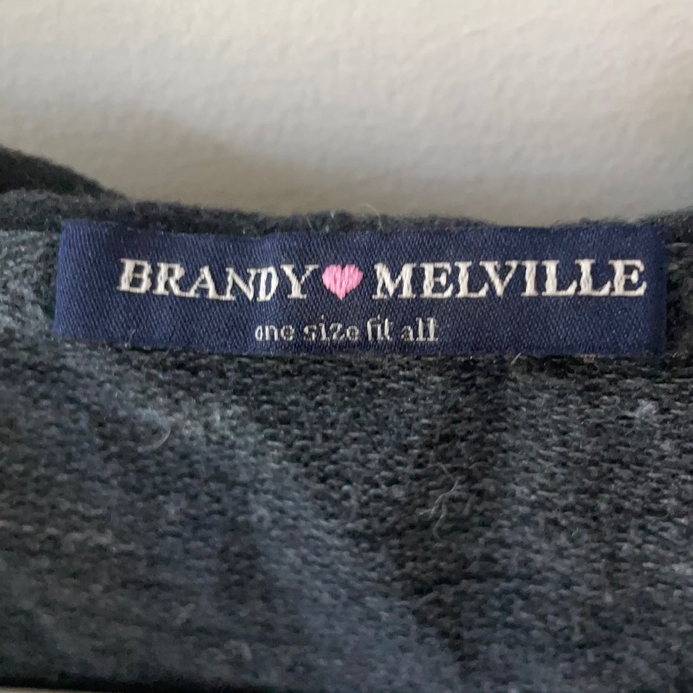 Brandy💗Mellville oversized grey hoodie